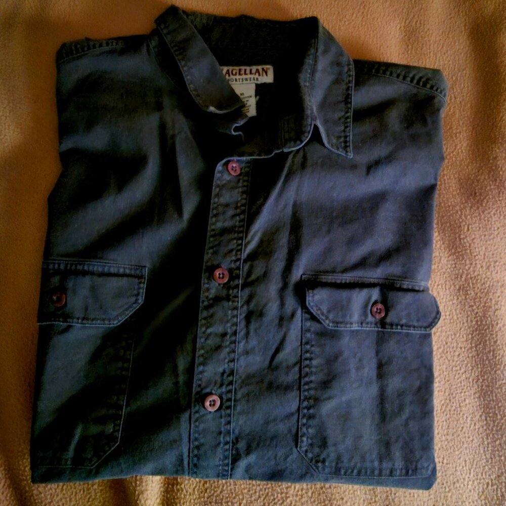Magellan Sportswear - Size XL - Long Sleeve Button Down Shirt - Men's